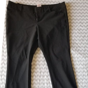 Black Merona Dress Pants - Bootcut - Stretch